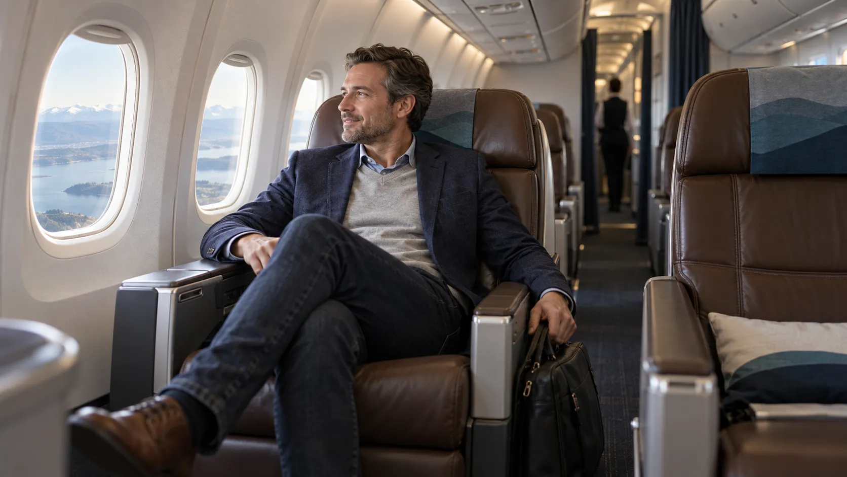 Alaska Airlines First Class (2026): Recliner, Not Lie-Flat
