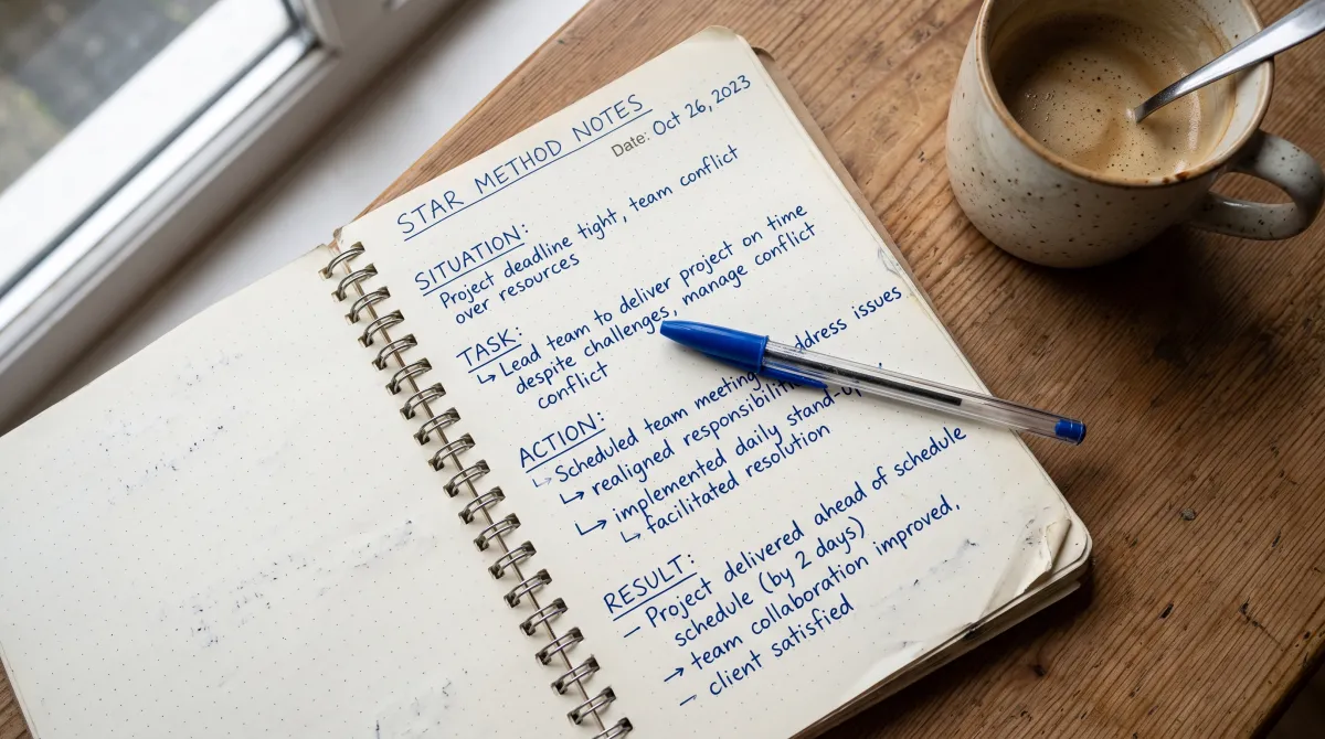 Behavioral Interview Questions: STAR Method + Examples