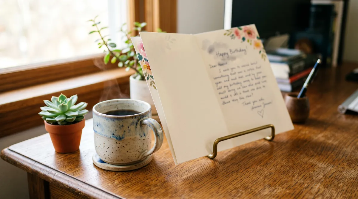 Birthday Wishes for a Boss (2026): Notes They Reread
