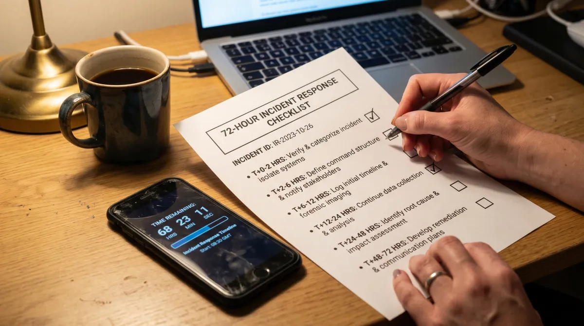 Data Breach Response Plan: A 72-Hour Checklist for SMBs