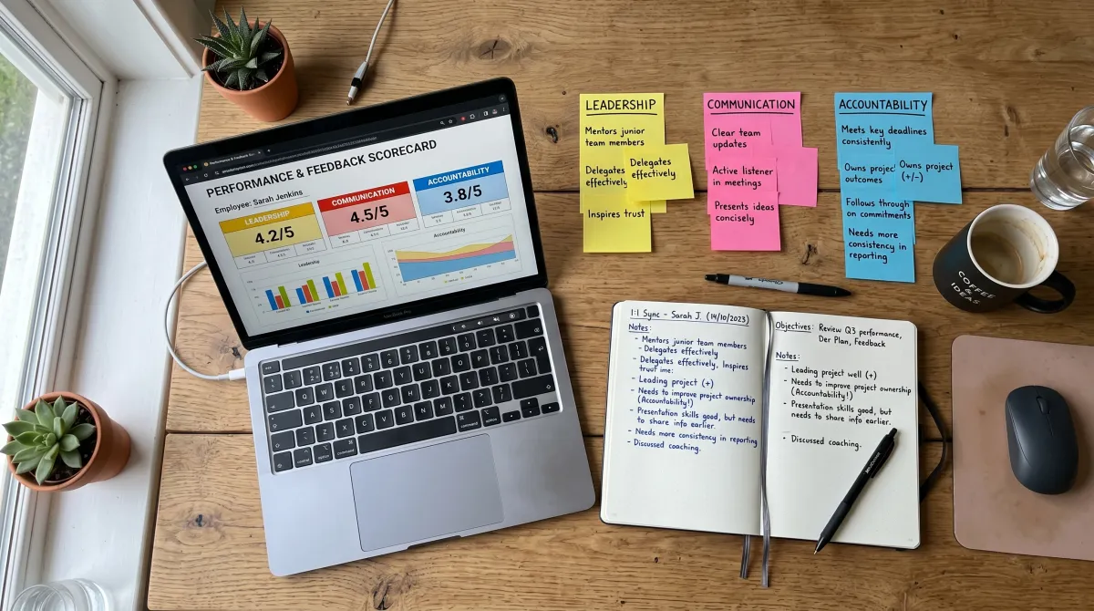 Management Performance Review Examples (2026)