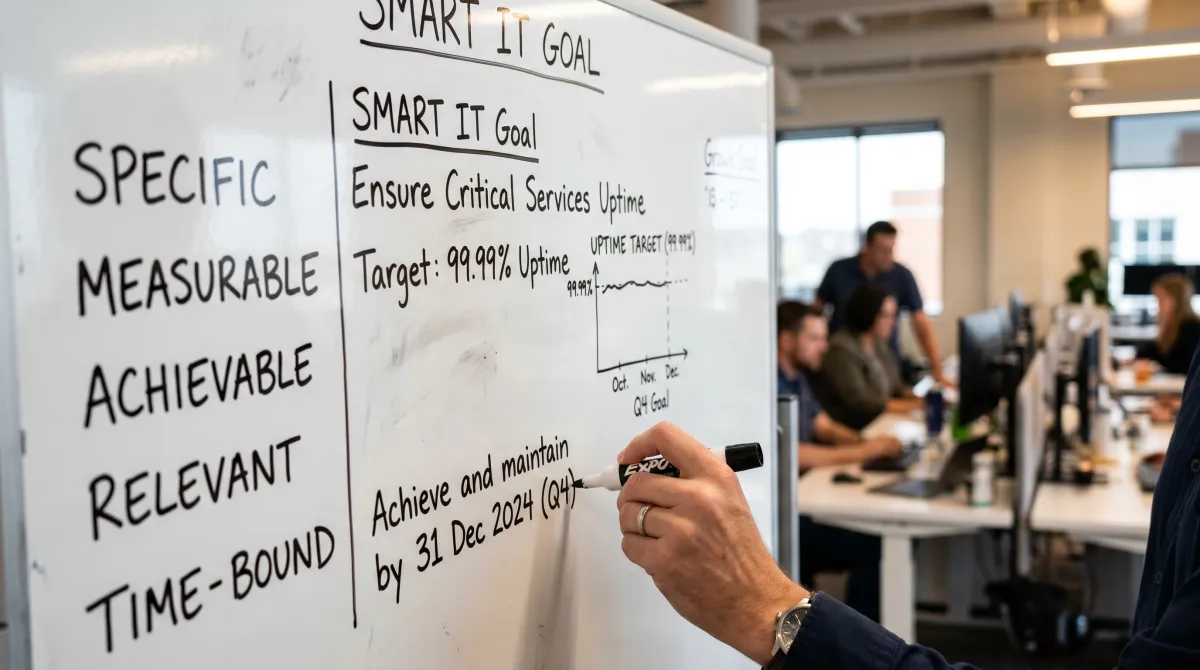 Smart IT Goals Examples (2026): 12 We'd Actually Ship