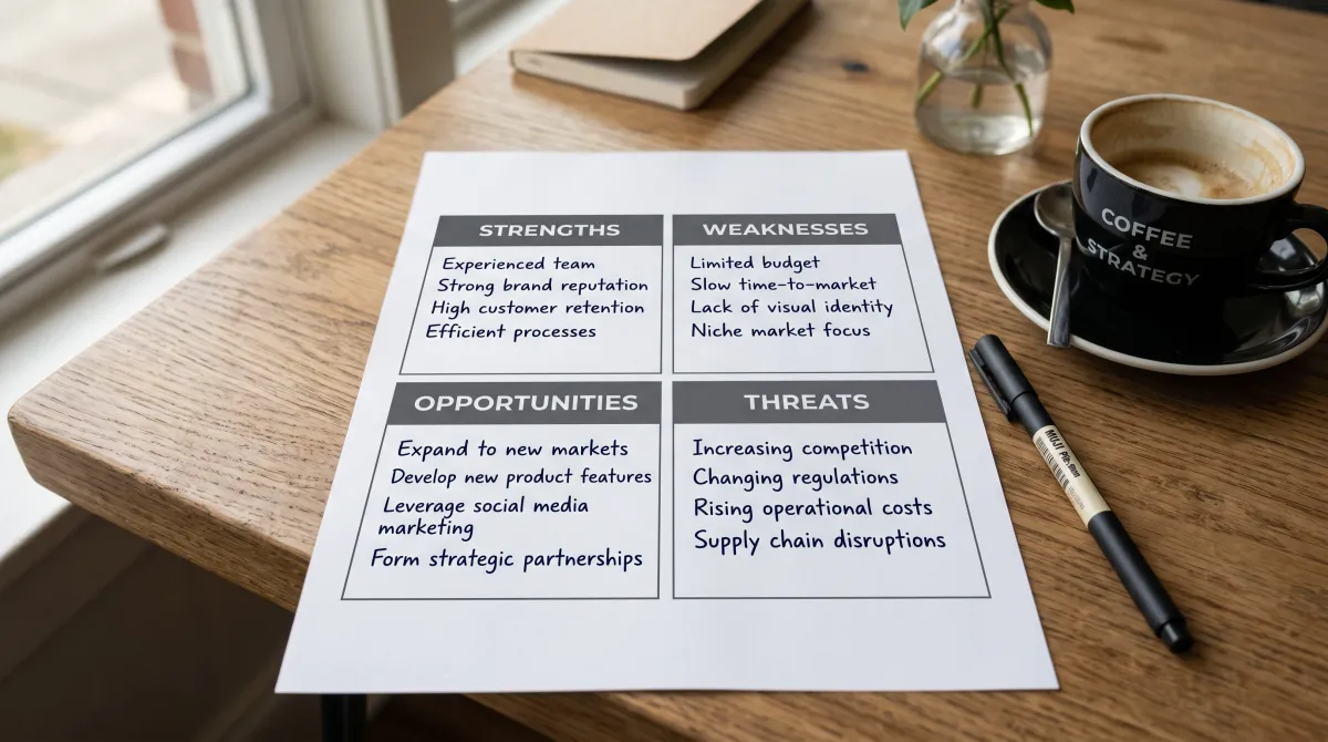 SWOT Analysis Chart (2026): Build One That Drives Decisions