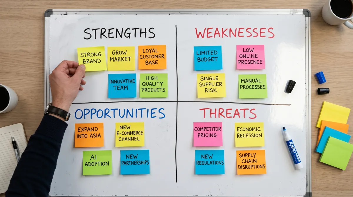 SWOT Analysis Graph (2026): How to Build One That Works