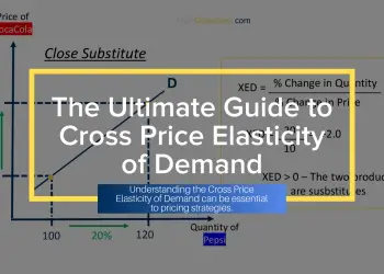 Cross Price Elasticity of Demand