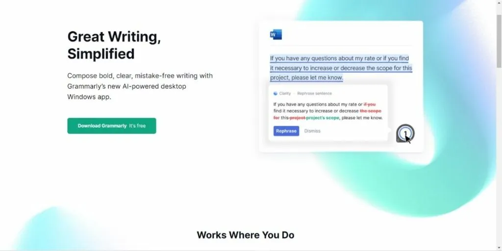 Grammarly Vs ProWritingAid (Which one is best for your copy?) 1 Grammarly VS ProWritingAid - Grammarly
