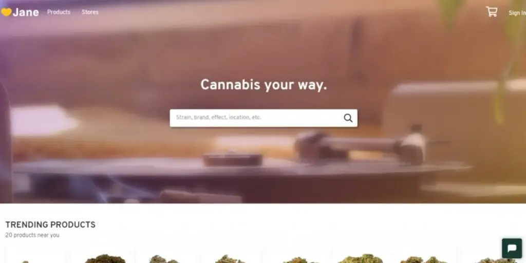 Jane Cannabis Business Social Network