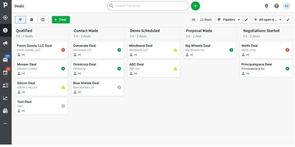 Pipedrive-CRM