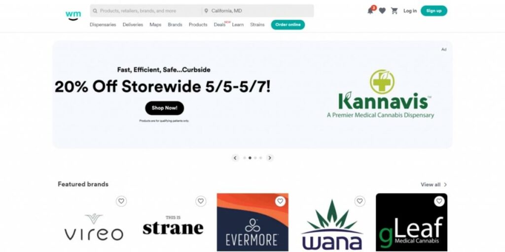 Weedmaps Cannabis Business Social Networks