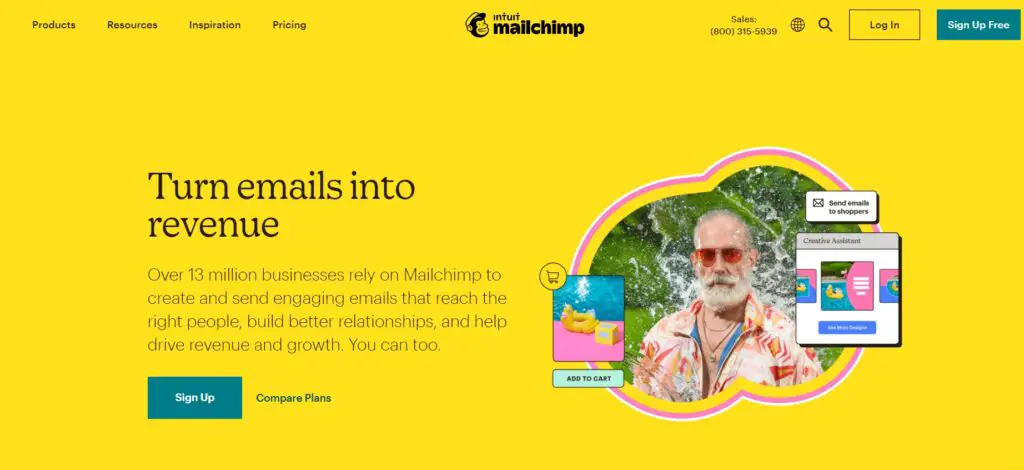 Best Emailing Software for Small Businesses Mailchimp