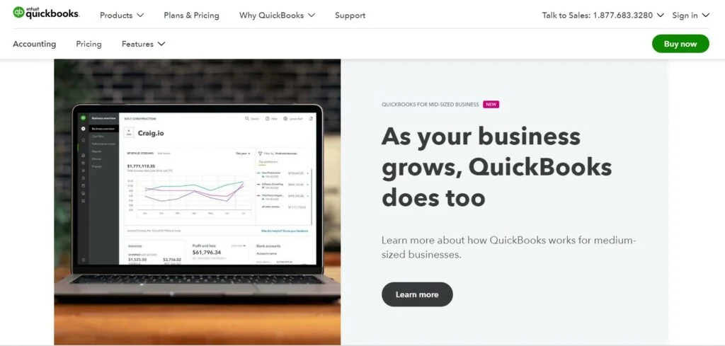 Best Accounting Software for Small Business -QuickBooks Online
