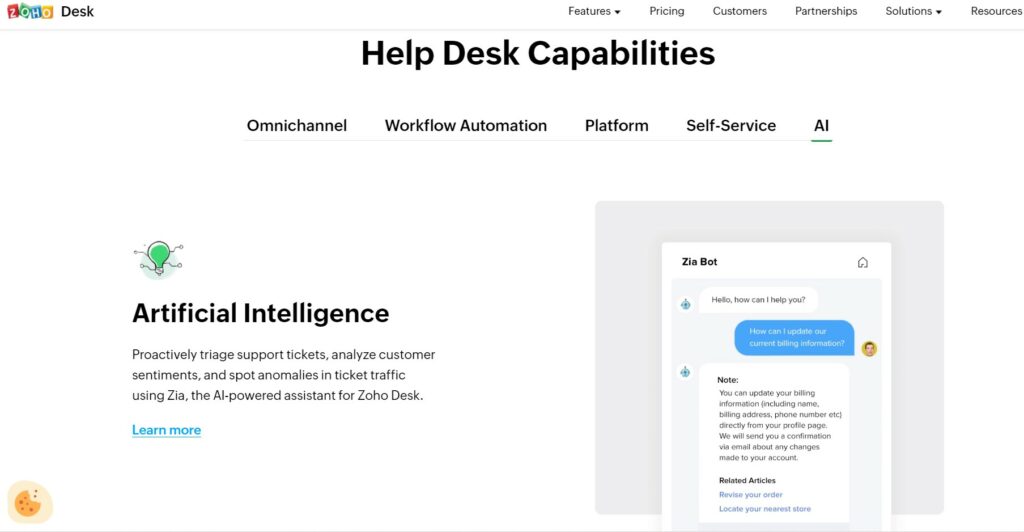 8 Best Help Desk Software for Small Business 26 best help desk software - Zoho Desk