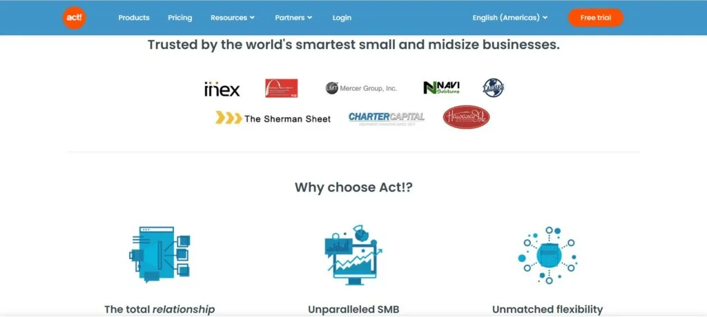 6 Best Sales Management Software for Small Businesses (2022) 4 Act CRM