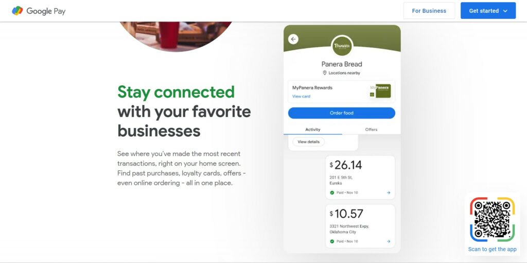 cash apps for business > Google Pay