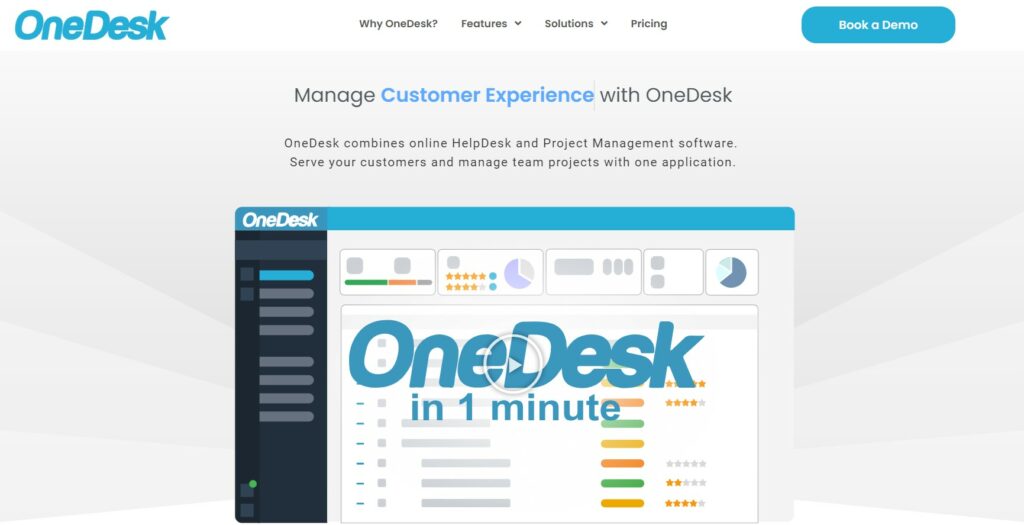 8 Best Help Desk Software for Small Business 31 OneDesk