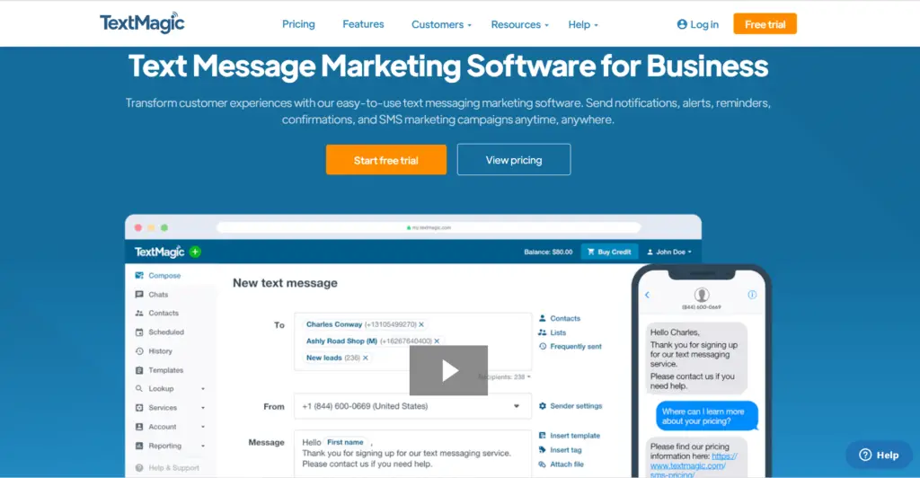 sms marketing platforms