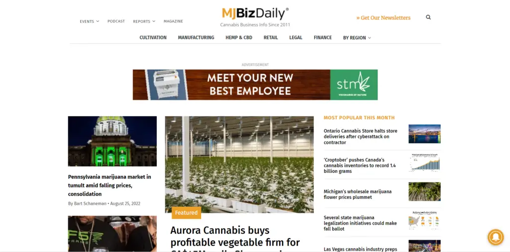 Marijuana Business Daily - Cannabis Business Social Networks