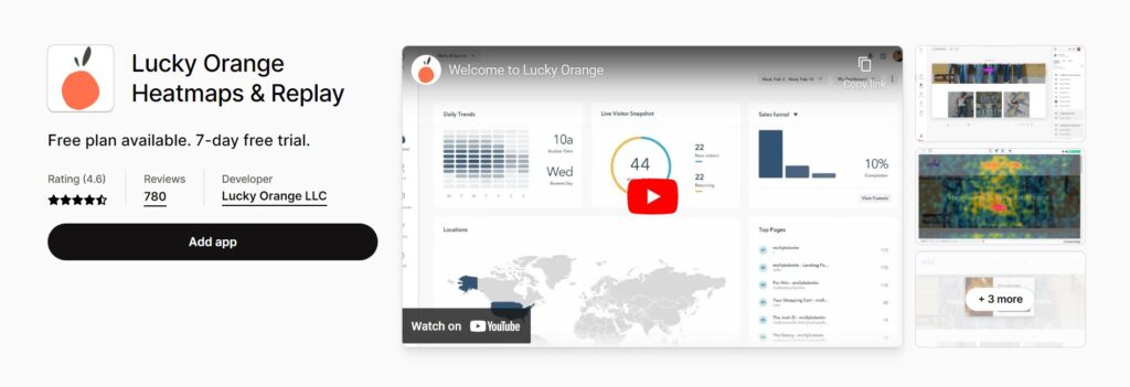 Best Shopify App for Conversion Rate Optimization - Lucky Orange
