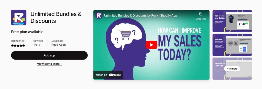 Best Shopify App for Discount - Unlimited Bundles & Discounts