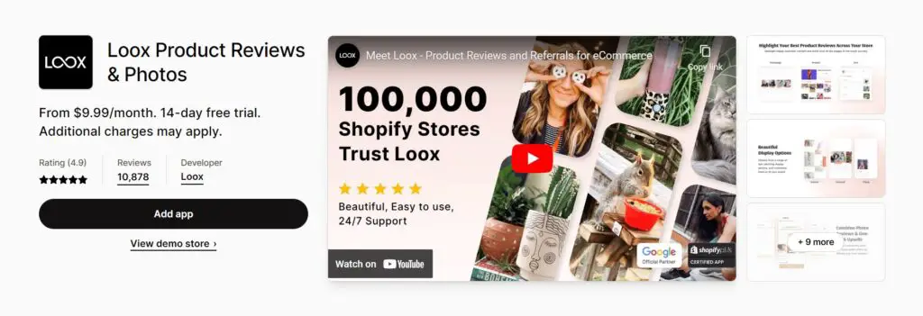 Best Shopify Apps for Reviews - Loox