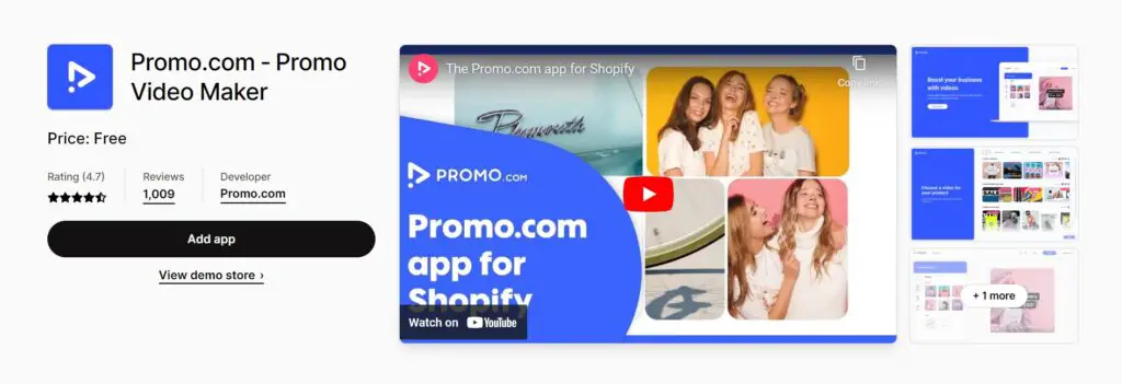 Best Shopify Apps for Video - Promo.com
