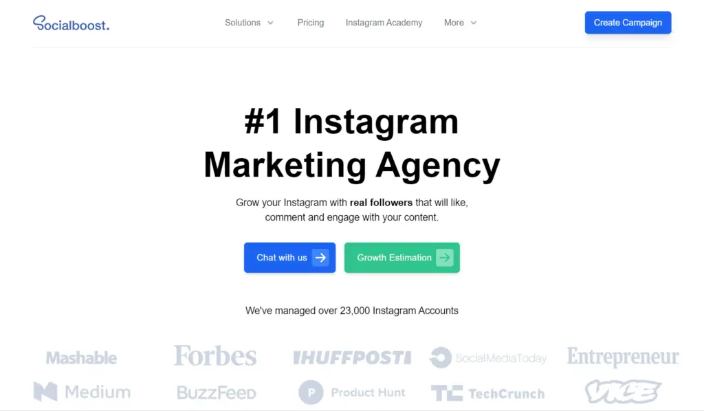 Organic Instagram growth service