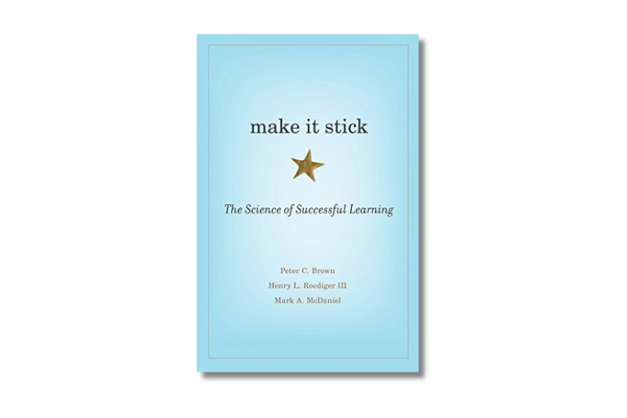 Best Books on Effective Learning 4. Make It Stick by Peter C. Brown, Henry L. Roediger III, and Mark A. McDaniel