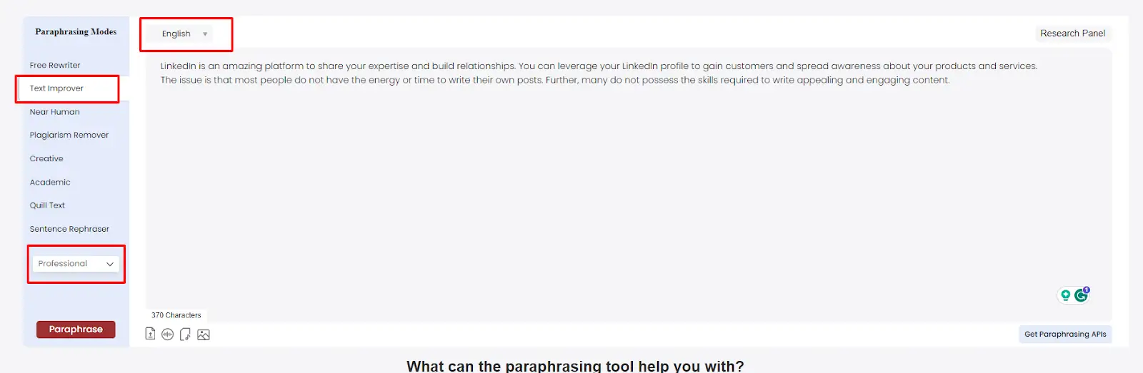 Paraphrasingtool.ai Review