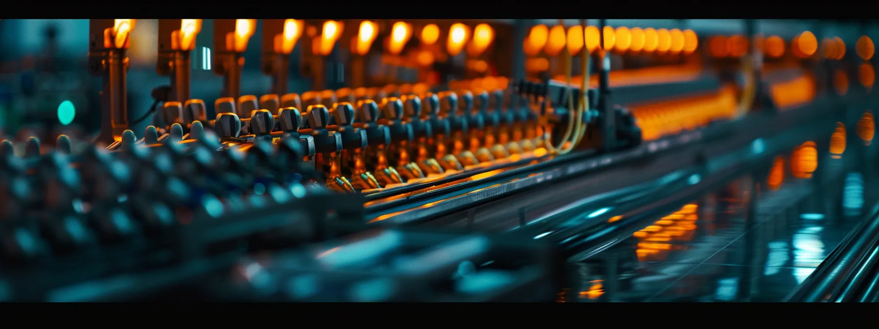 a state-of-the-art pinsetter machine seamlessly resetting pins in a bustling bowling alley.