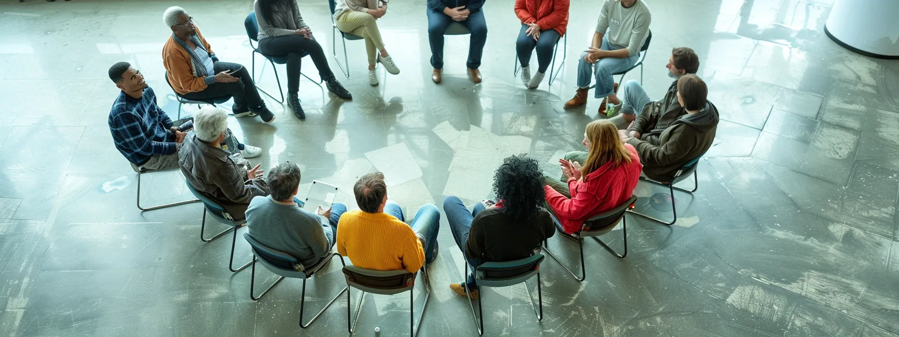 a diverse group of people engaging in a heated discussion, illustrating the complexities of intercultural conflict resolution.