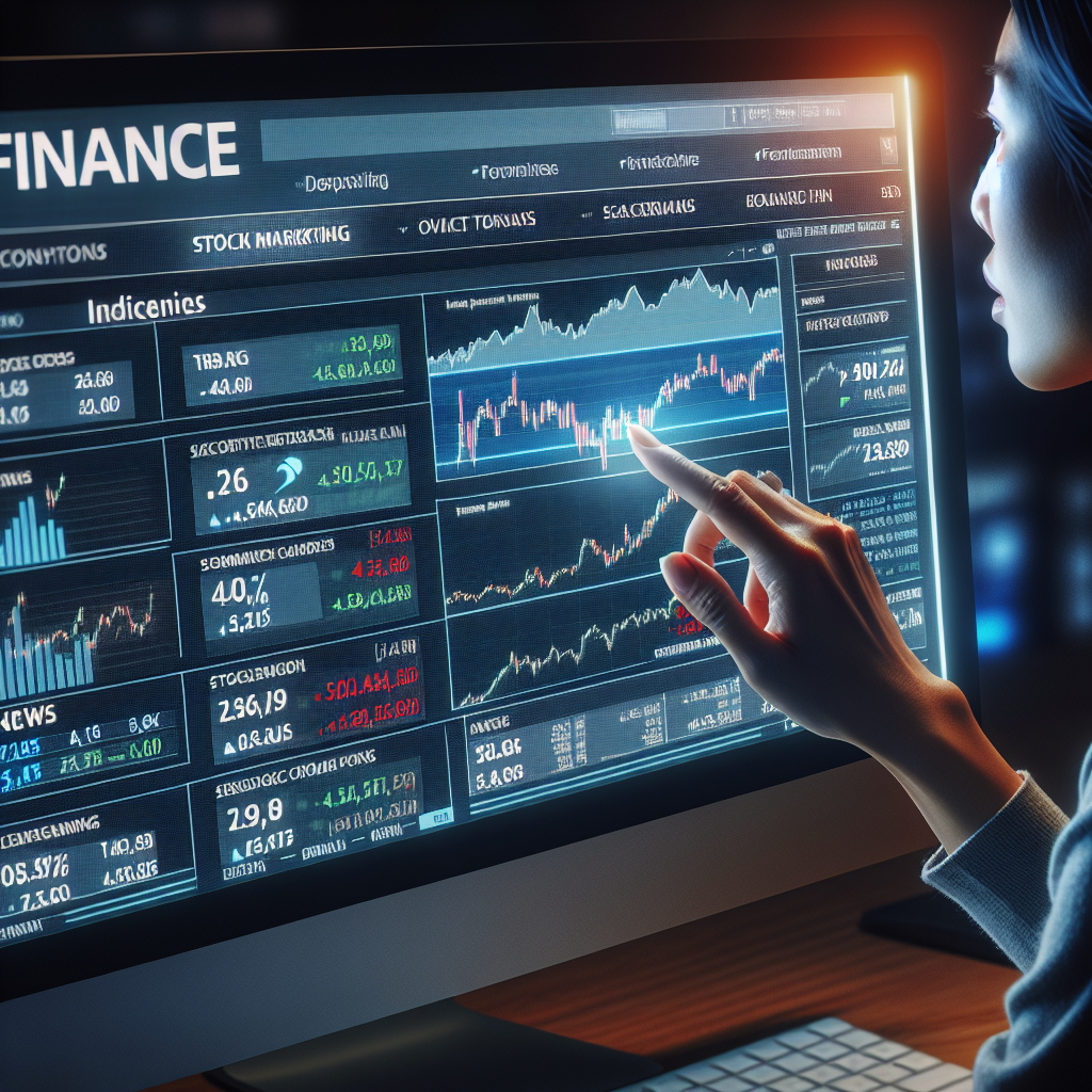 Navigating Yahoo Finance for Stock Quotes and Finance News